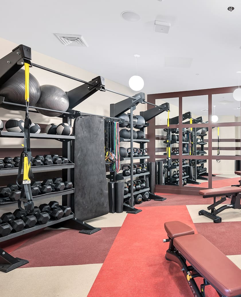 fitness center