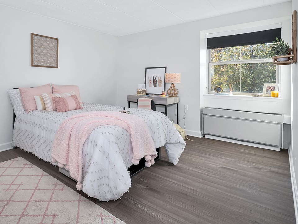 furnished bedroom