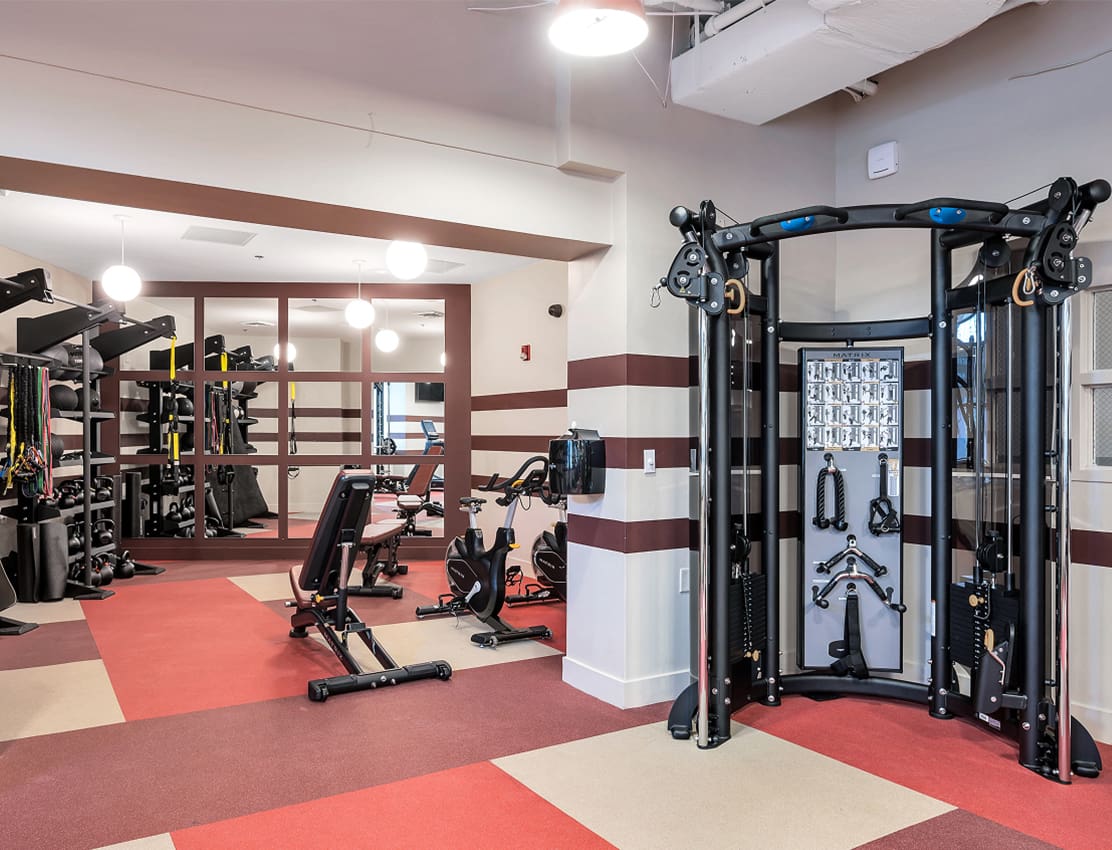 fitness center